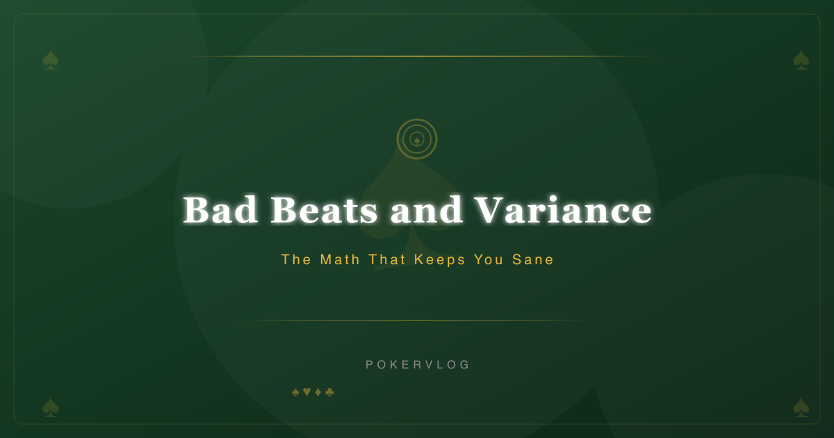 Bad Beats and Variance: The Math That Keeps You Sane