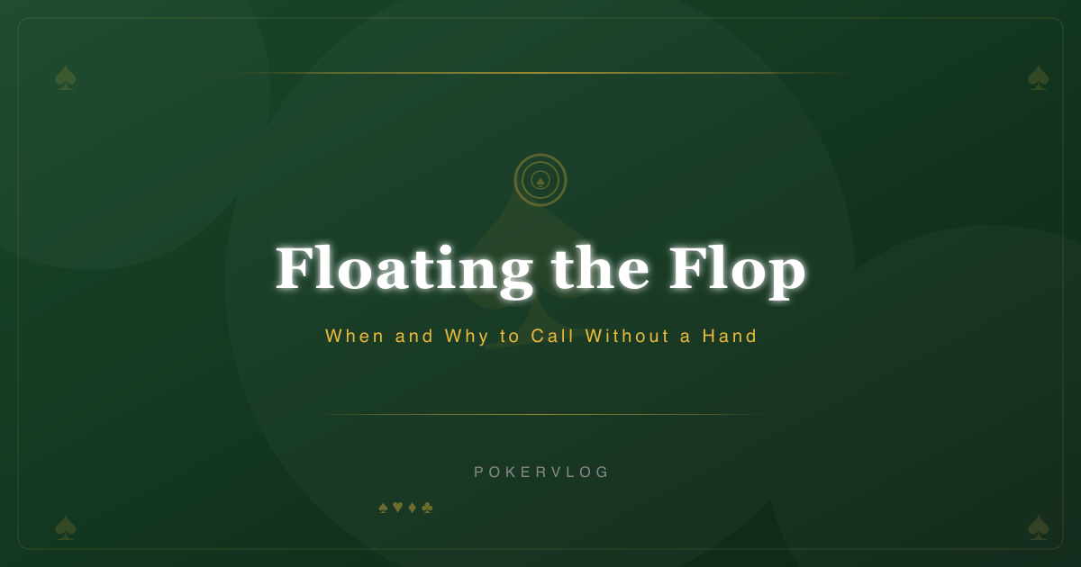 Floating the Flop: When and Why to Call Without a Hand