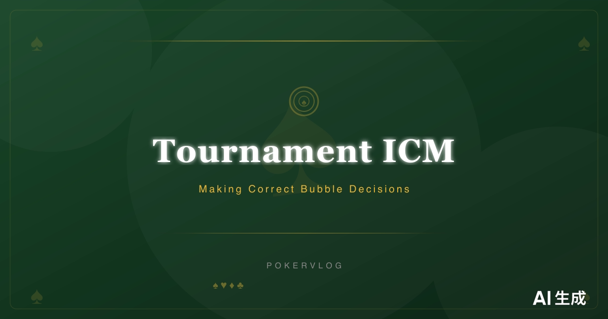 Tournament ICM: Making Correct Bubble Decisions