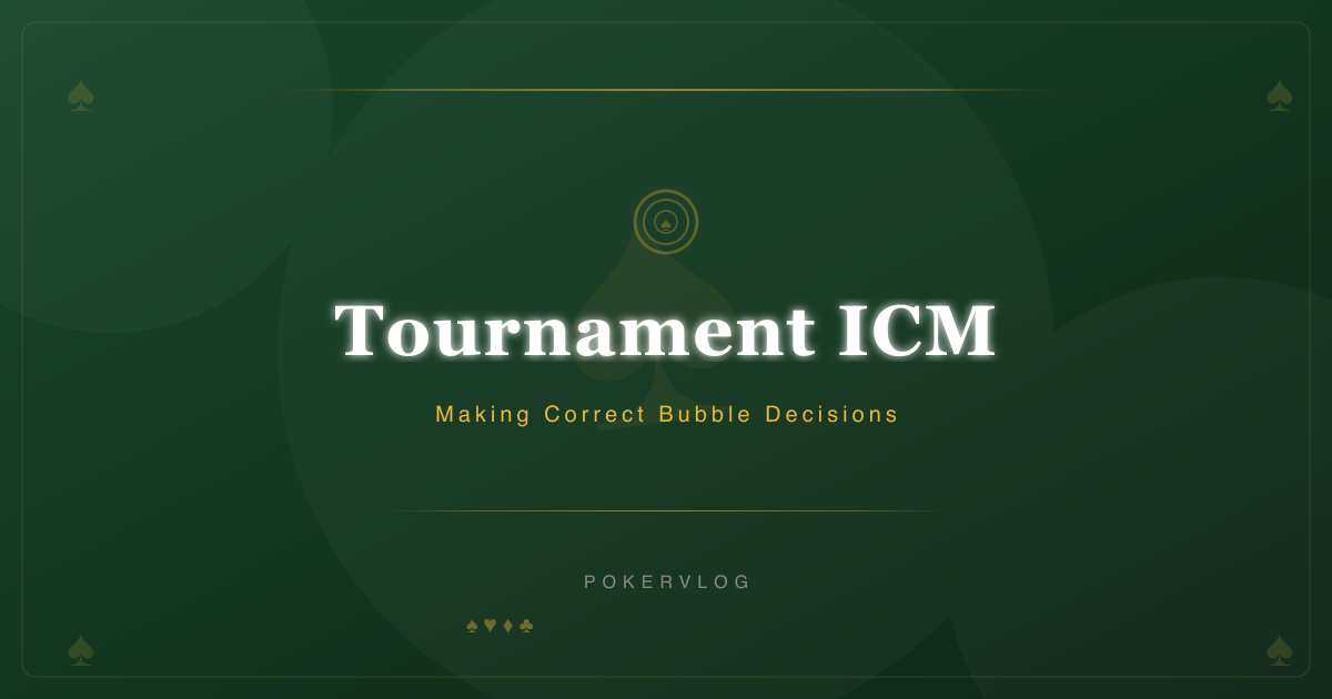Tournament ICM: Making Correct Bubble Decisions